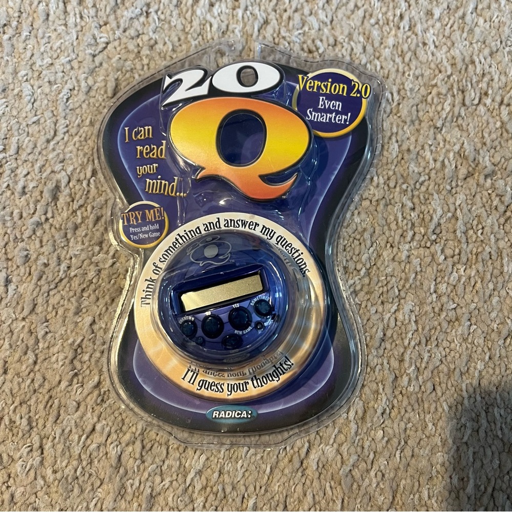 New 20Q Electronic Guessing Game - I Can Read Your Mind